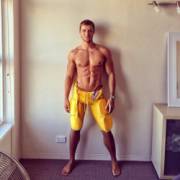 Yellow Football Pants