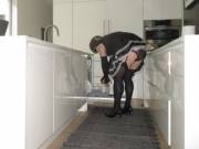 Any One Have Use For This Sissy Maid?