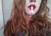 Red Lips And White Filters