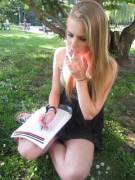 Wanna Study With Her?