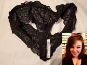 Splashed My Cousin's Sexy Lace Undies. God I Wish I Could've Seen Her In These.