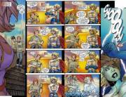 Jimmy Olsen Doing His Best Not To Look At Power Girl's Rack [Jsa Classified #2]