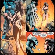 Naked Superwoman [Justice League Of America (2006) #50]