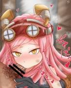 Hatsume Blowjob [Pui]