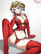 Seductive Edelgard (Minacream)