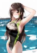 M4A1 At The Pool