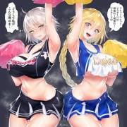 Cheerleaders Jeanne &Amp;Amp;Amp; Jalter