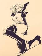 Android 18 Wearing Senketsu