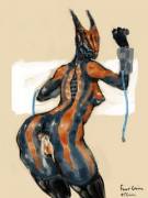 [Valkyr] Can Be Nimble, Valkyr Can Be Quick, But This Valkyr Be Dummy Thicc (Oc)