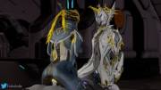 Mesa And Valkyr Having Fun With Excal (Fiishdude)