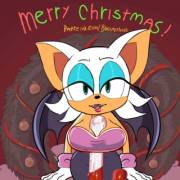 Rouge Wishing You A Merry Christmas. (Bikomation) 