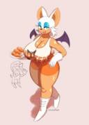 Rouge Is Perfect For Hooters. (Josieokami) 
