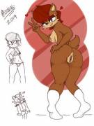 Sally Likes It From Behind [@Assahahi On Twitter]