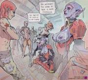 Samara Being Used (Sabu) [Mass Effect]