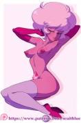 Pink Diamond Pin-Up