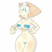 Pearl With An Adhesive Outfit