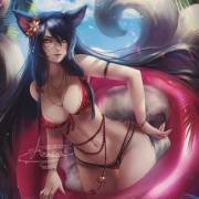 Pool Party Ahri Pls Rito