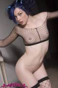Beautiful Blue Nekomimi Stoya