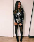 Cute Skeleton Costume
