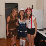 A White Native American, Asian Sailor, And Latina Firefighter