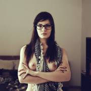 Glasses And A Nice Scarf