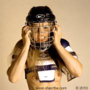 Not The Safest Way To Play Hockey