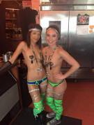 Two Lovely Seahawk Fans