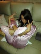 This Is How She Watches Tv