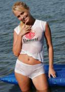 White And Wet Is A Great Combo