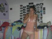 She Doesn't Look Like She's Sure This Is A Good Idea