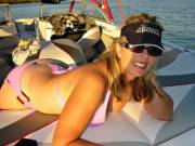 Arizona Fan On A Boat