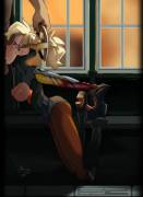 [Fxm] Mercy Giving Some Serious Deep Throat [Polyle]