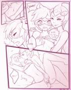 Widowmaker Teases Tracer [Chicapixel]