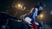 D.va Bouncing On Soldier 76'S Cock