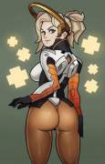 An Ass That Heals. Mercy By Splashbrush.