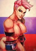 Here, Have Some Zarya Beefcake (Atryl) [F]