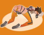 Tracer Playing With Some Anal Beads. Rather Large Anal Beads... (Lutzbay) [F]