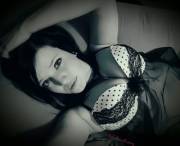 Black And White And Polka Dots