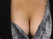 Last Chance To Post Work Cleavage For A Week. Enjoy!