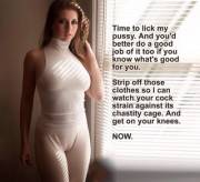 Seeing How Full I Can Get Your Cage Only Makes Me Wetter