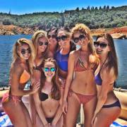 Bikinis On The Water