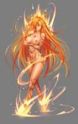 Hot Flame Spirit