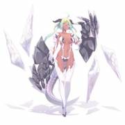 Dragongirl Looking Down On You