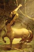 Female Centaur (Credit Due To Buffy The Vampire Slayer Comics) [Xpost From /R/Irlg]