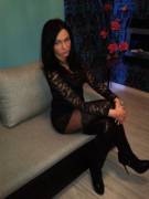 Carmen In Knee High Boots (X/Post R/Tightsandtightclothes)