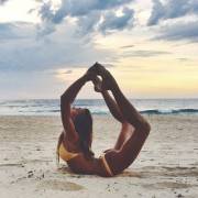 She Is Really Good At Yoga