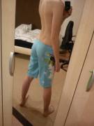 Me, Tryin My Old Trunks On (First) 