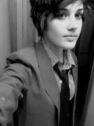 Nice Suit, Nice Smile. From R/Shorthairedhotties