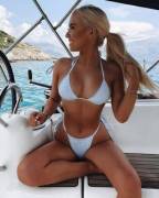 She Looks Almost As Expensive To Maintain As The Boat