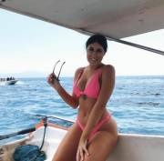 Local Waitress On Her Holiday